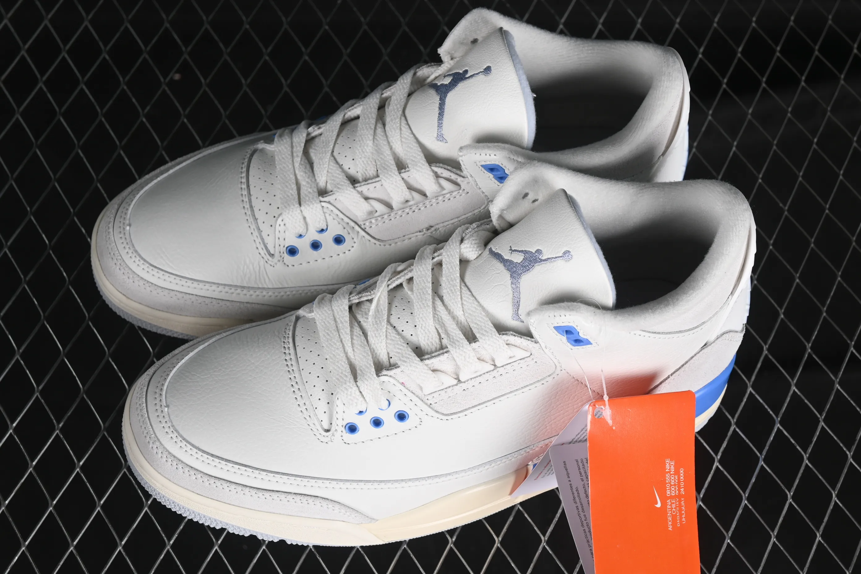 All categories Air Jordan Jordan series basketball shoes Air Jordan 3 Air Jordan 3 Retro "Lucky Shorts" AJ3 Joe 3 Lucky Shorts North Carolina Blue CT8532-101